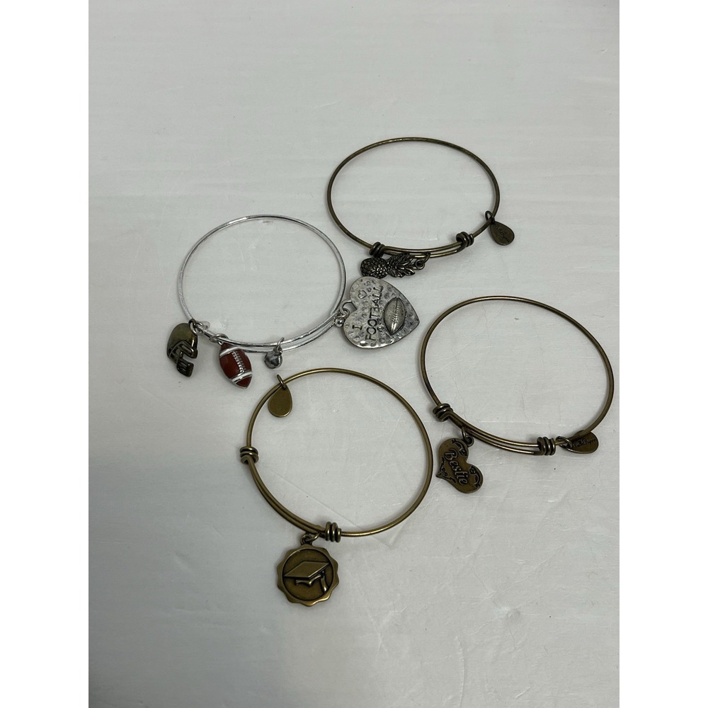 Bella Ryann & Other Charm Bracelets Lot Of 4